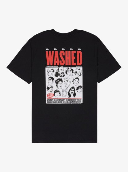 Washed - Short Sleeve Tee for Men  EQYZT08449