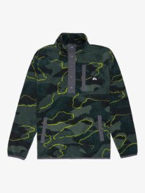 ウェア suiker No Destination Hz - Boys 8-16's Green Half Snap Fleece | Quiksilver