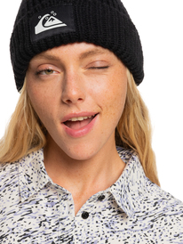 1 Quiksilver Womens The Beanie - Recycled Beanie for Women Black EQWHA03021 Roxy