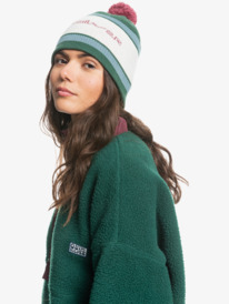 0 Nostalgic Land - Beanie for Women Green EQWHA03033 Roxy