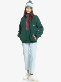 1 Nostalgic Land - Beanie for Women Green EQWHA03033 Roxy
