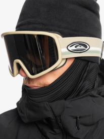 1 Browdy Asweetin - Snowboardbrille für Männer Weiss EQYTG03195 Roxy