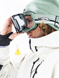 1 Switchback - Snowboardbrille für Männer Grün EQYTG03212 Roxy