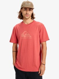 Ev Comp Logo - Men's Red Short Sleeve T-Shirt | Quiksilver