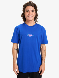 Ev Swell Ovation - Men's Purple Short Sleeve T-Shirt | Quiksilver