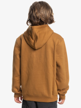 quiksilver, Big Logo - Pullover Hoodie for Boys 8-16, BONE BROWN (cmt0) Big Logo - Pullover Hoodie for Boys 8-16  AQBFT03099
