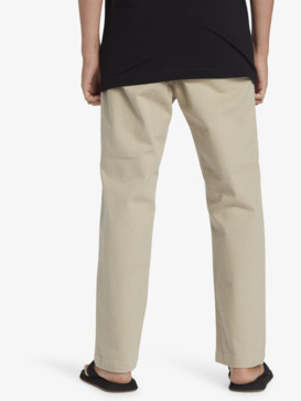 quiksilver, DNA Beach - Pantalon taille fixe pour Garçon 8-16, PLAZA TAUPE (thz0) DNA Beach - Fixed Waist Pants for Boys 8 - 16  AQBNP03008