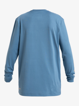 quiksilver, Everyday Surf - Long Sleeve UPF 50 Surf T-Shirt for Boys 8-16, CORONET BLUE (blq0) Everyday Surf - Long Sleeve UPF 50 Surf T-Shirt for Boys 8-16  AQBWR03068