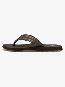 quiksilver, Monkey Wrench Core - Slider Sandals for Men, BROWN 1 (cvj1) Monkey Wrench Core - Slider Sandals for Men  AQYL101324