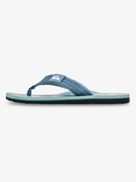 quiksilver, Molokai Layback - Sandals for Men, GRANITE GREEN TERRA STRIPE (ggv1) Molokai Layback - Sandals for Men  AQYL101339