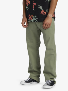 Landers - Straight Fit Trousers for Men | Quiksilver