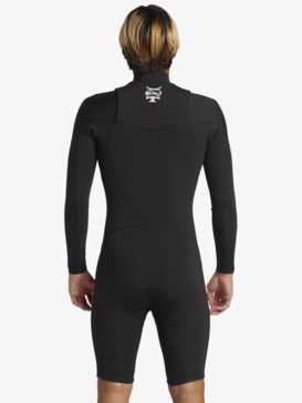 quiksilver, 2/2mm Mercury - Chest Zip Long Sleeves Springsuit for Men, HIGH RISK RED (rqc0) 2/2mm Mercury - Chest Zip Long Sleeves Springsuit for Men  AQYW403007