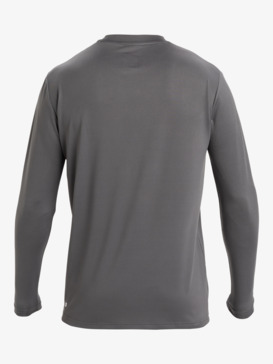 quiksilver, DNA Bubble Logo    - UPF 50 Surf T-Shirt met Lange Mouw voor Heren, IRON GATE (kzm0) DNA Bubble Logo    - Long Sleeves UPF 50 Surf T-shirt for Men  AQYWR03189