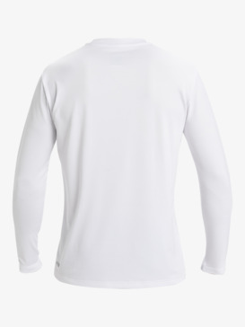 quiksilver, DNA Bubble Logo    - Long Sleeves UPF 50 Surf T-shirt for Men, WHITE (wbb0) DNA Bubble Logo    - Long Sleeves UPF 50 Surf T-shirt for Men  AQYWR03189