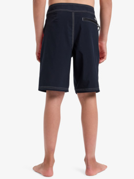 quiksilver, Mercury Slash 17" - Board Shorts for Boys 8 - 16, BLACK (kvj0) Mercury Slash 17" - Board Shorts for Boys 8 - 16  EQBBS03714