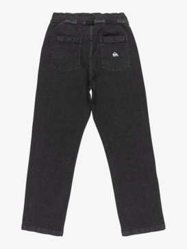 quiksilver, Taxer Denim - Stretch Trousers for Boys 8-16, BLACK (kvj0) Taxer Denim - Stretch Trousers for Boys 8-16  EQBDP03185