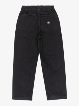 quiksilver, The Foam Denim - Stretchhose für Jungen 8-16, BLACK (kvj0) The Foam Denim - Stretch Trousers for Boys 8-16  EQBDP03186