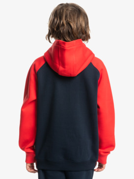 quiksilver, Boys 4-16 Age Of Blue Emboss Pullover Hoodie, DARK NAVY (ktp0) Age Of Blue Emboss - Hooded sweatshirt for boys 8-16yrs  EQBFT03887