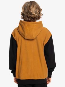 quiksilver, Essential - Zip-Up Hoodie for Boys 8 - 16, BONE BROWN (cmt0) Essential - Zip-Up Hoodie for Boys 8 - 16  EQBFT03899