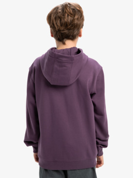 quiksilver, Graphic - Pullover Hoodie for Boys 8 - 16, VINTAGE VIOLET (pqc0) Graphic - Pullover Hoodie for Boys 8 - 16  EQBFT03927