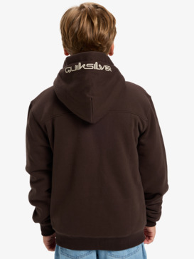 quiksilver, Fleece Sherpa - Full Zip Hoodie for Boys 8-16, CHOCOLATE BROWN (csd0) Fleece Sherpa - Full Zip Hoodie for Boys 8-16  EQBFT03947