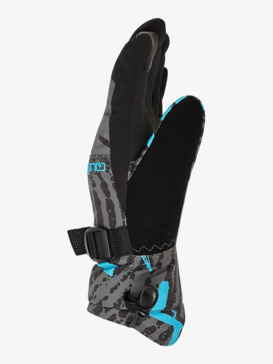 quiksilver, Mission - Gants techniques pour la neige pour Garçon, RAVEMIX TRUE BLACK (kvj4) Mission - Technical Snow Gloves for Boys  EQBHN03039