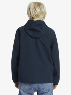 quiksilver, Rain Cloud - Windbreaker met capuchon voor Jongens 8-16, DARK NAVY (ktp0) Rain Cloud - Hooded Windbreaker Jacket for Boys 8-16  EQBJK03295