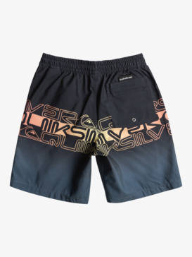 Everyday Wordblock 16" - Swim Shorts for Boys 8-16  EQBJV03434