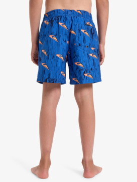 quiksilver, Next Gen 14" - Swim Shorts for Boys 8 - 16, ESTATE BLUE ROOTS (bsw4) Next Gen 14" - Swim Shorts for Boys 8 - 16  EQBJV03514
