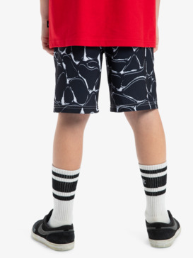 quiksilver, Mercury Straight 16" - Swim Shorts for Boys 8 - 16, BLACK MERCURY (kvj6) Mercury Straight 16" - Swim Shorts for Boys 8 - 16  EQBJV03515