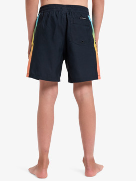 quiksilver, Everyday Holmes 14" - Swim Shorts for Boys 8 - 16, BLACK HOLMES (kvj6) Everyday Holmes 14" - Swim Shorts for Boys 8 - 16  EQBJV03516