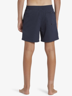 quiksilver, Everyday Solid Volley Yth 14" - Short de natación para chicos 8-16, DARK NAVY (ktp0) Everyday Solid Volley Yth 14" - Swim Shorts for Boys 8-16  EQBJV03517