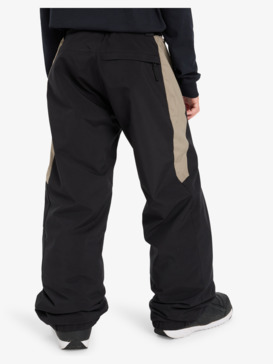 quiksilver, Snow Down Yth - Technical Snow Pants for Boys 8-16, TRUE BLACK (kvj0) Snow Down Yth - Technical Snow Pants for Boys 8-16  EQBTP03061