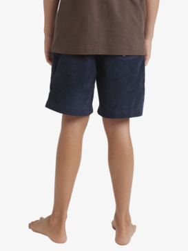 quiksilver, Taxer - Walkshort met Elastische taille voor Jongens 8-16, DARK NAVY (ktp0) Taxer - Elastic Waist Walkshorts for Boys 8 - 16  EQBWS03371