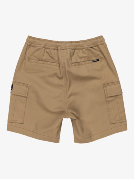 quiksilver, Taxer - Cargo Walkshorts for Boys 8 - 16, LEAD GRAY (tmt0) Taxer - Cargo Walkshorts for Boys 8 - 16  EQBWS03372