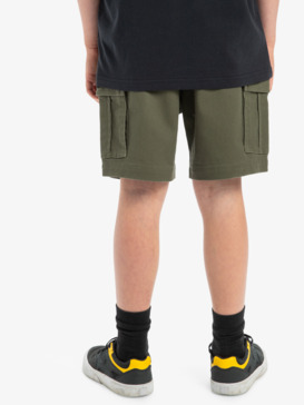 quiksilver, Taxer - Cargo Walkshorts for Boys 8 - 16, GRAPE LEAF (cre0) Taxer - Cargo Walkshorts for Boys 8 - 16  EQBWS03372