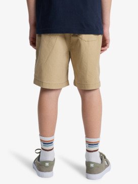 quiksilver, Taxer Youth 15" - Short à taille élastique pour Garçon 8-16, KHAKI (cjz0) Taxer Youth 15" - Elastic Waist Walkshorts for Boys 8 - 16  EQBWS03378