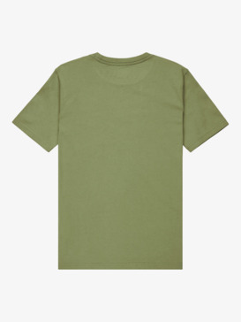 quiksilver, Basic - Short Sleeve T-Shirt for Boys 8-16, LODEN GREEN (gng0) Basic - Short Sleeve T-Shirt for Boys 8-16  EQBZT04746