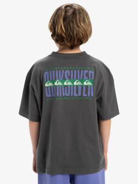 quiksilver, World Force - Short Sleeves T-Shirt for Boys 8 - 16, DARK SHADOW (krp0) World Force - Short Sleeves T-Shirt for Boys 8 - 16  EQBZT04828