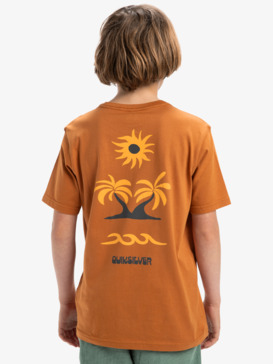 quiksilver, Evo Road End - T-shirt met Korte mouw voor Jongens 8-16, BRAN (cmn0) Evo Road End - Short Sleeves T-Shirt for Boys 8 - 16  EQBZT04838