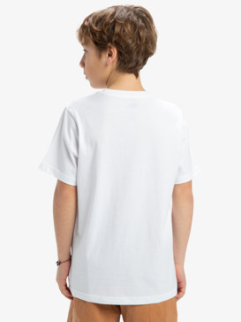 quiksilver, Ev Shape All Days - Short Sleeves T-Shirt for Boys 8 - 16, WHITE (wbb0) Ev Shape All Days - Short Sleeves T-Shirt for Boys 8 - 16  EQBZT04844