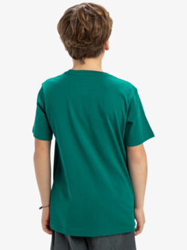 quiksilver, Ev Skull Feast - Short Sleeves T-Shirt for Boys 8 - 16, TEAL GREEN (bsj0) Ev Skull Feast - Short Sleeves T-Shirt for Boys 8 - 16  EQBZT04850