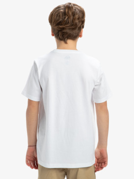 quiksilver, Ev Skull Feast - Short Sleeves T-Shirt for Boys 8 - 16, WHITE (wbb0) Ev Skull Feast - Short Sleeves T-Shirt for Boys 8 - 16  EQBZT04850
