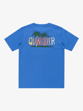 Ev Sunny Palms - Short Sleeves T-Shirt for Boys 8 - 16  EQBZT04855