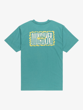 quiksilver, Ev Gotam Foam - Short Sleeve T-Shirt for Boys 8-16, DEEP SEA (gmw0) Ev Gotam Foam - Short Sleeve T-Shirt for Boys 8-16  EQBZT04906