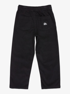 quiksilver, Taxer Cord - Stretch Trousers for Boys, BLACK (kvj0) Taxer Cord - Stretch Trousers for Boys  EQKNP03066