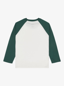 quiksilver, Ev Spot On Raglan - Long Sleeve T-Shirt for Boys, SNOW WHITE (wbk0) Ev Spot On Raglan - Long Sleeve T-Shirt for Boys  EQKZT03574
