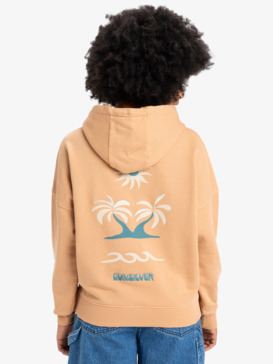 quiksilver, Oversized - Pullover Hoodie for Women, PRALINE (ckq0) Oversized - Pullover Hoodie for Women  EQWFT03178