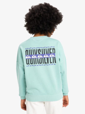 Oversized - Crew Neck Sweatshirt for Women  EQWFT03179