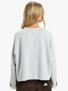 quiksilver, Mempelas - Crew Neck for Women, LIGHT GREY HEATHER (sjsh) Mempelas - Crew Neck for Women  EQWFT03193
